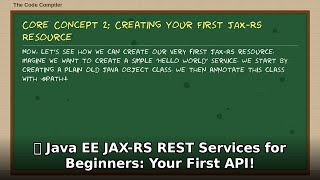 🚀 Java EE JAX-RS REST Services: Build Your First API! (Beginner Java Tutorial)