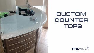 Custom Glass Countertops. Create a Masterpiece at PRL Glass \u0026 Aluminum!