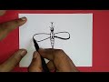 how to draw a mosquito drawing for beginners easy drawing class