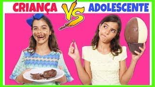 CRIANÇA VS ADOLESCENTE 1 | NICOLE DUMER