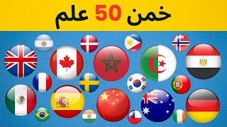 تحدي الأعلام: هل تستطيع تخمين 50 علم دولة🚩🌍؟ جرب نفسك الآن