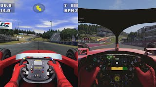 Evolution of Cockpit View in F1 Racing Games (1997 - 2024)