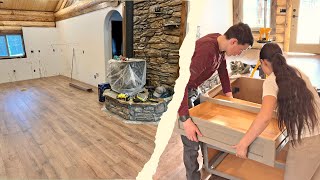 Log Cabin - Final Floors / Cabinets Assembly