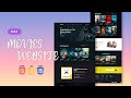 How To Create a Responsive Movie Website Using HTML CSS JS And jQuery