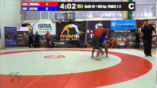 NoGi-M 100+ KG - Gold - Jeff Monson (USA) vs. Juan Espino (ESP)