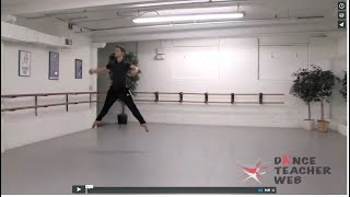 Ballet Instructional Teaching  Video- Tips On Teaching Brise