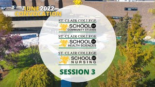 55th Annual Convocation - Session 3 (Community Studies, Health Sciences & Nursing)
