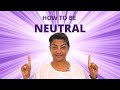 Use Kundalini Yoga to Develop the Neutral Mind - Healing Series #4 - 20 min practice