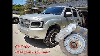 2010 Tahoe 2023 Silverado Front Brakes Upgrade