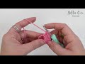 how to crochet a mini heart the easiest and fastest way beginner friendly