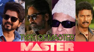 Type of Masters in Tamil Cinema | Top Maters By Sandy
