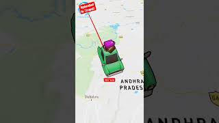 hyderabad to tirupati distance #hyderabad #tirupati #travel #tour#googlemap #map