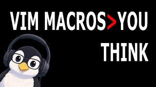 Did you know you can move across windows in Vim Macros ?