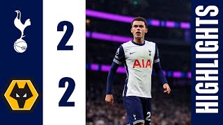 Tottenham vs Wolves 2-2 Highlights Goals | Premier League 2024/25