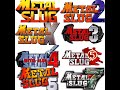 [Gameplay] Metal Slug 1,2,X,3,4,5,6,7&XX All Bosses (No Damage)