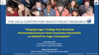 Stopping Sugar: Findings from the Kaiser Permanente/AHA Roundtable