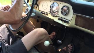 No-clutch shifting a 1966 Ford F100 240 six with Overdrive