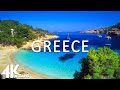 FLYING OVER GREECE (4K UHD) - Relaxing Music Along With Beautiful Nature Videos - 4K Video ULTRA HD