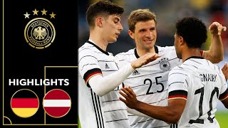 Havertz, Müller, Gnabry \u0026 Co. score 7 goals! Germany vs. Latvia 7-1 | Highlights | Friendly