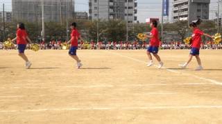 大東市立住道中学校 第67回体育大会  中3女子のダンス