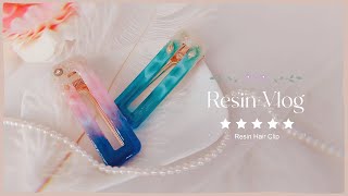 #ResinVlog DIY กิ๊บติดผมเรซิ่นลายทะเล | EnjoyCraft EP.82