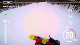 Trace: Skiing - Rodrigo Ono at Morin Heights