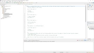 Java Lab: Count Characters - Method