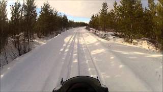 Went for a ride on my arctic cat ext 580 with gopro hero2