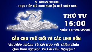 15h00 Ngày 18-06-2025 Kinh Nguyện Lòng Thương Xót Chúa - Đường Vào Thiên Đàng