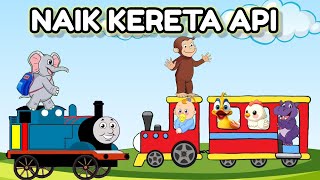 Naik kereta api, pelangi pelangi, suka hati, potong bebek angsa | lagu anak-anak Indonesia populer