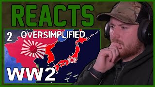 Royal Marine Reacts To WW2 - OverSimplified (Part 2)