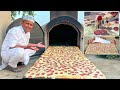 Biggest Pepperoni Pizza in A Huge Mud Oven | Mubashir Saddique | Village Food Secrets