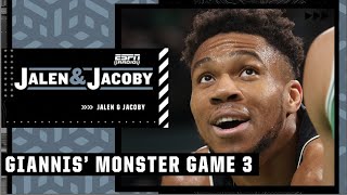 Breaking down Giannis' big Game 3 performance vs. Celtics | Jalen & Jacoby