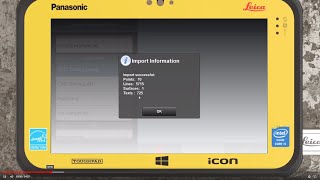 Leica iCON Data Import, Export & Merger