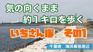 【海浜幕張周辺】約1キロをただ歩く〜いちさんぽ/NO.1