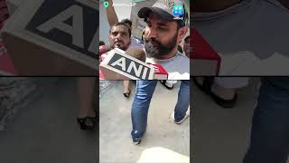 #ElectionsWithEJ | Cricketer Mohammed Shami Casts His Vote In UP's Amroha