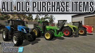 All DLC Purchase Items in Farming Simulator 23 (for now?)