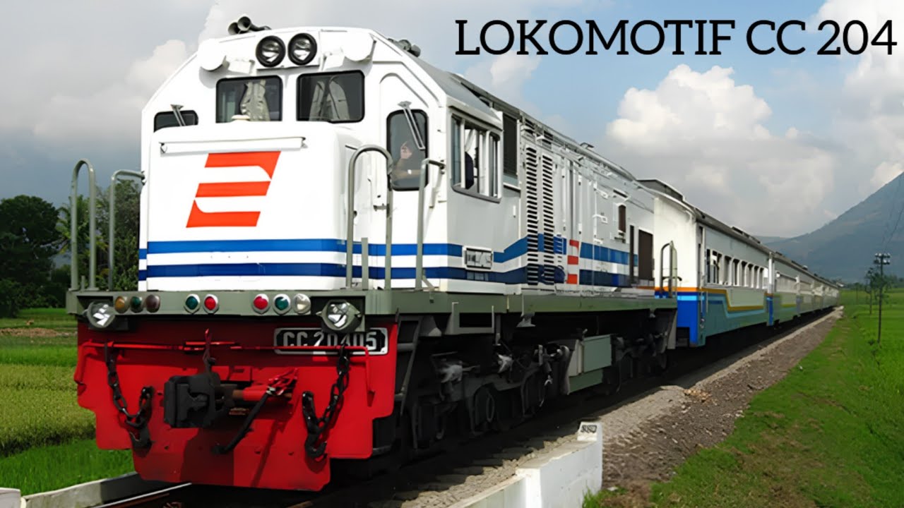 Kisah Lokomotif Dengan Teknologi Digital Cc 204 Kotak Sejarah Kereta