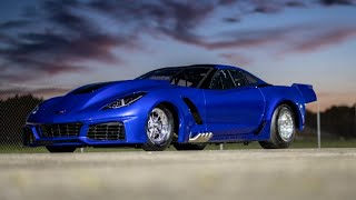 Tim Dutton testing in Orlando 200mph Corvette