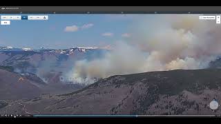 Hunter Creek Prescribed Burn 5/13/22 - Pano AI Timelapse Footage