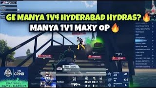 CAN GE MANYA 1V4 HYDERABAD HYDRAS? 🔥 GLOBAL ESPORTS | BMOC GRIND #globalesports