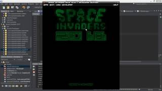 Space Invaders 2018 DEMO (JUL) B WITH POWER-UP - MADE IN #JAVA