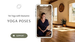 Fire Log Pose: Stretch Your Outer Hips and Glutes (Yoga Pose) | Yin Yoga with Marianne