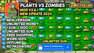 UPDATE‼️PLANTS vs ZOMBIES MOD APK V3.6.1 Terbaru 2024 - Unlimited Sun \u0026 No Cooldown