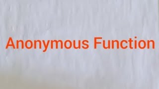Anonymous Function or lambda Function|Telugu|Python|Beginners|basics