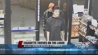 PCSD searching for cigarette thieves