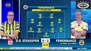 Fb Tv Spikerlerinin Sivaspor Maçı Tepkileri. #sivasspor 1 #fenerbahçe 3