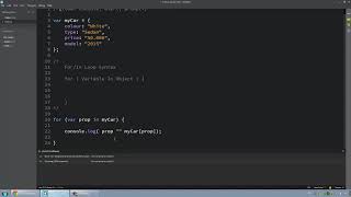 45 JavaScript In Arabic #45 Loop For In