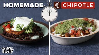Can I Make A Chipotle Burrito Bowl Faster Than Delivery? • Tasty