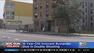 NYPD Investigating Double Shooting In Brownsville